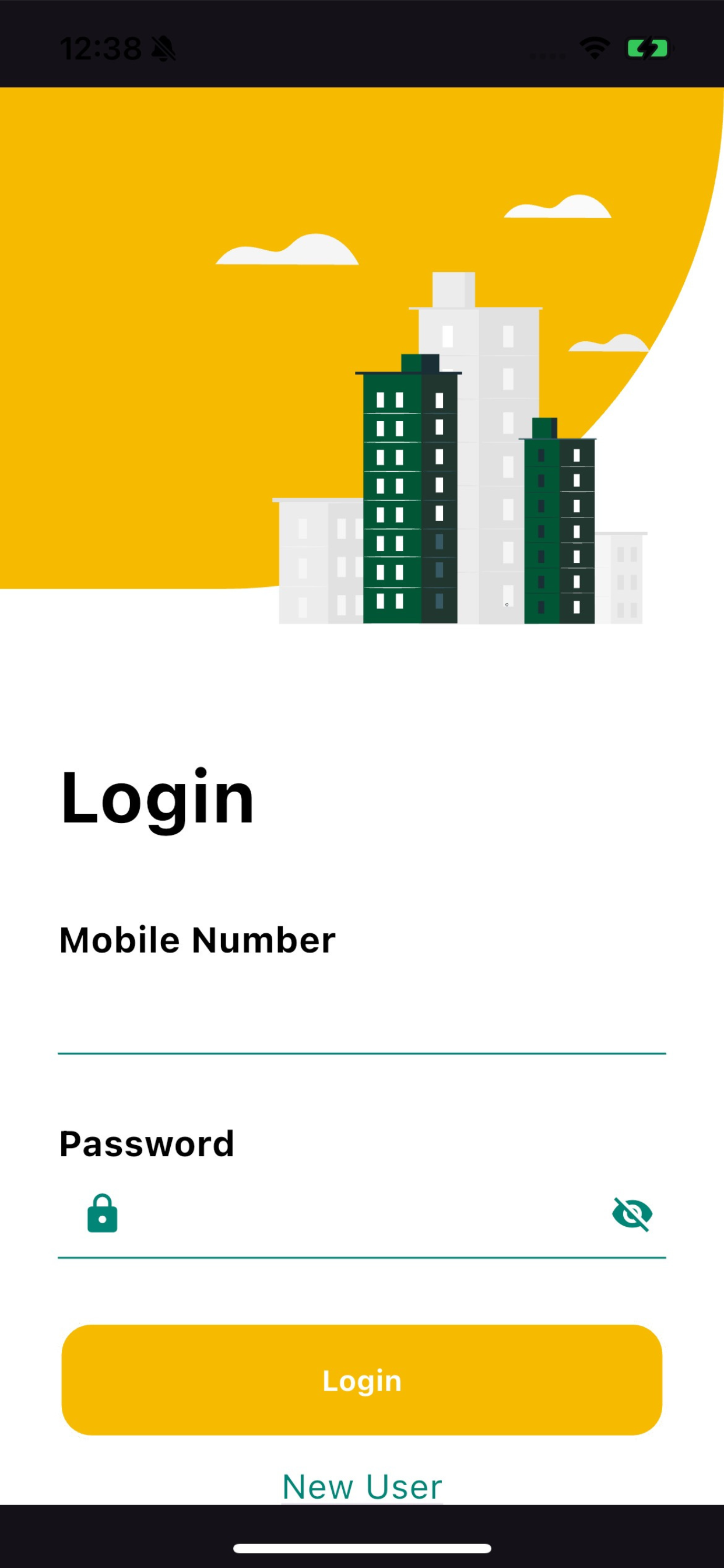 ANTORWA application screen